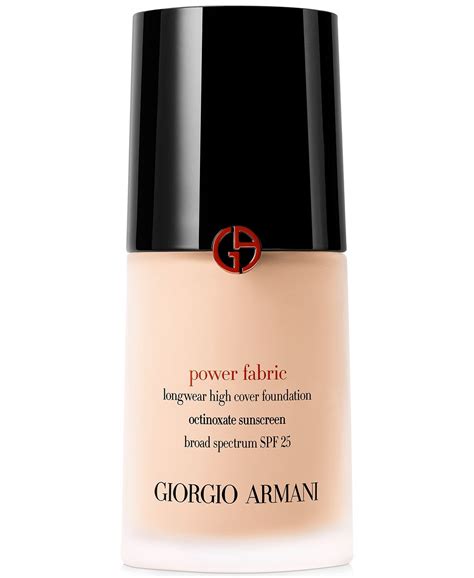 giorgio armani foundation|Power Fabric + Foundation